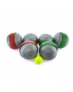 La Schmolle - Boules de pétanque tout terrain - Rouge/Vert